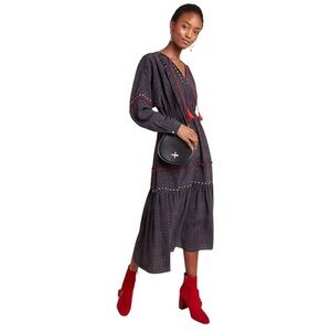 DOLAN‎ Collection Lindy Embroidered Midi Dress